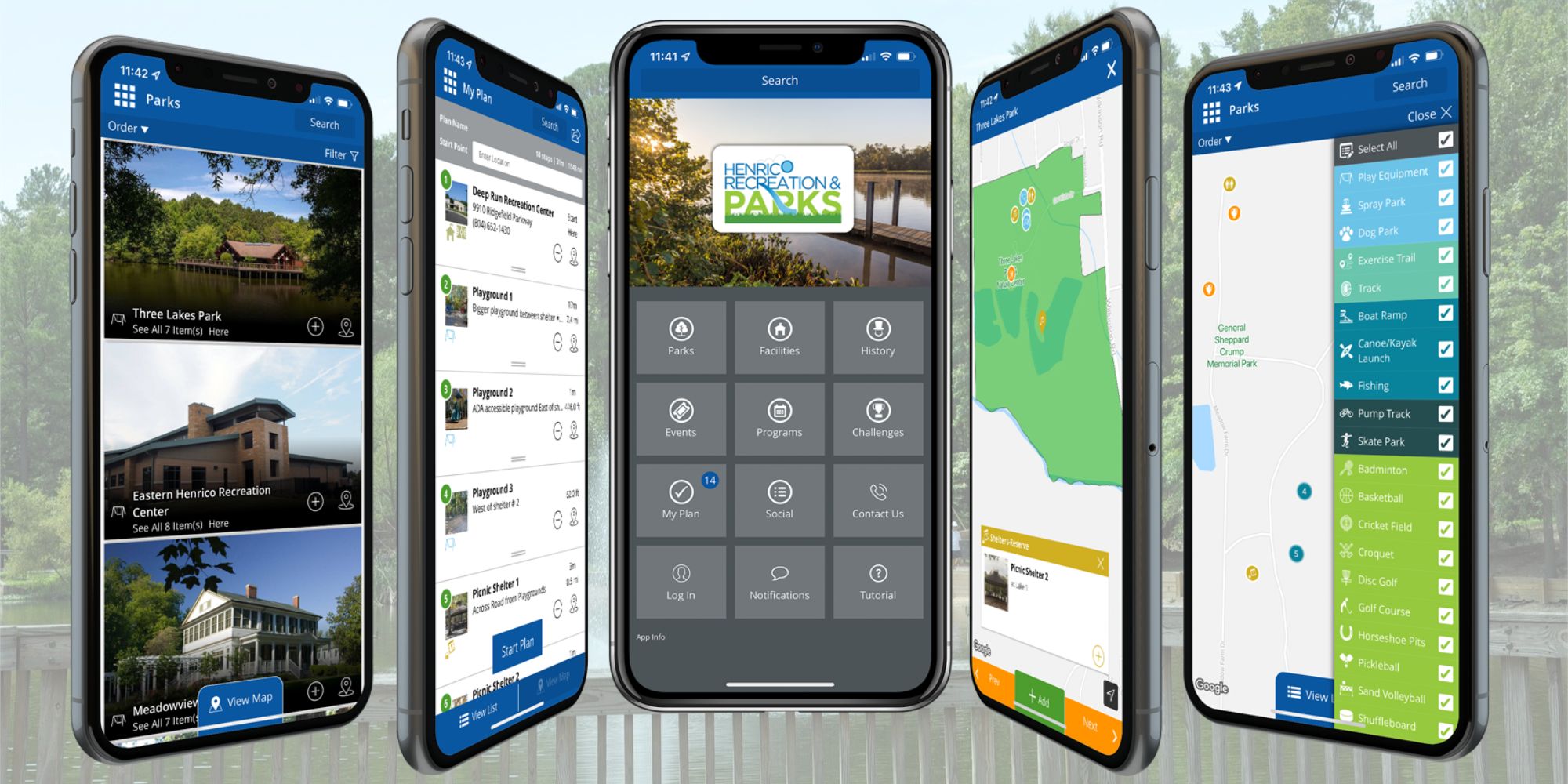 Recreation and Parks App